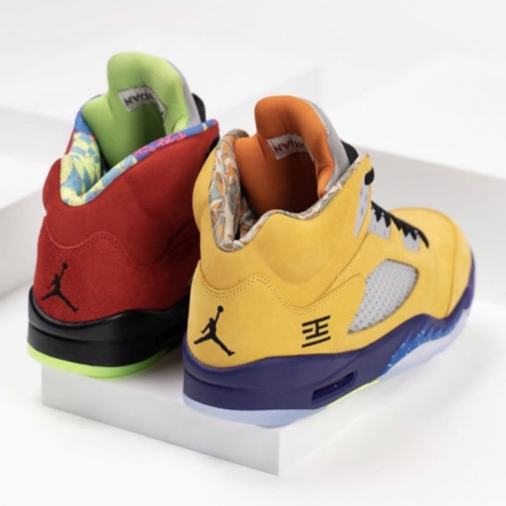 Air Jordan 5 Retro SE What The Red Yellow