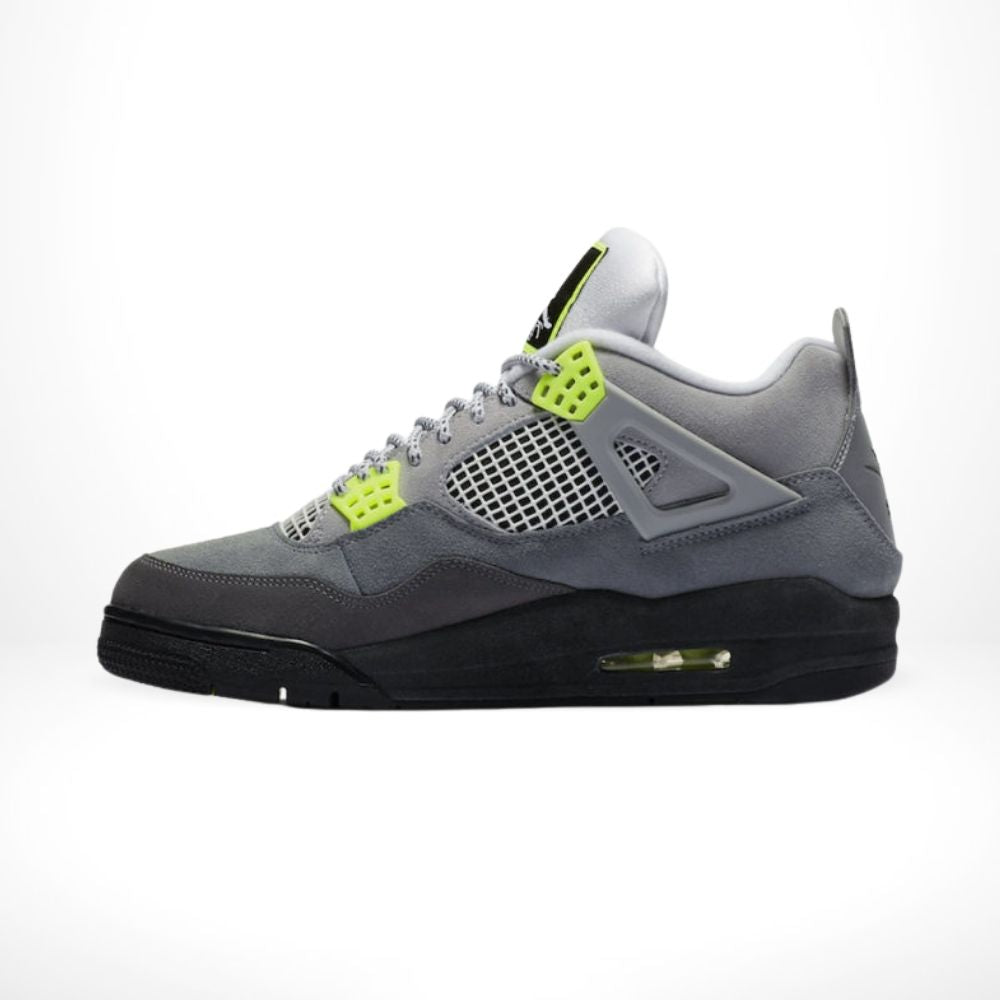 Air Jordan 4 Retro SE Neon 95 Grey