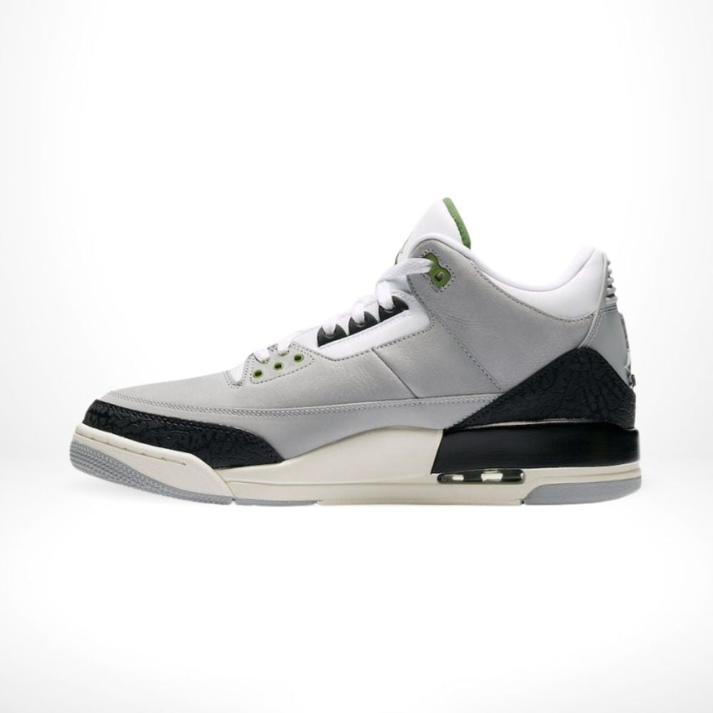 Air Jordan 3 Retro Chlorophyll Grey Black