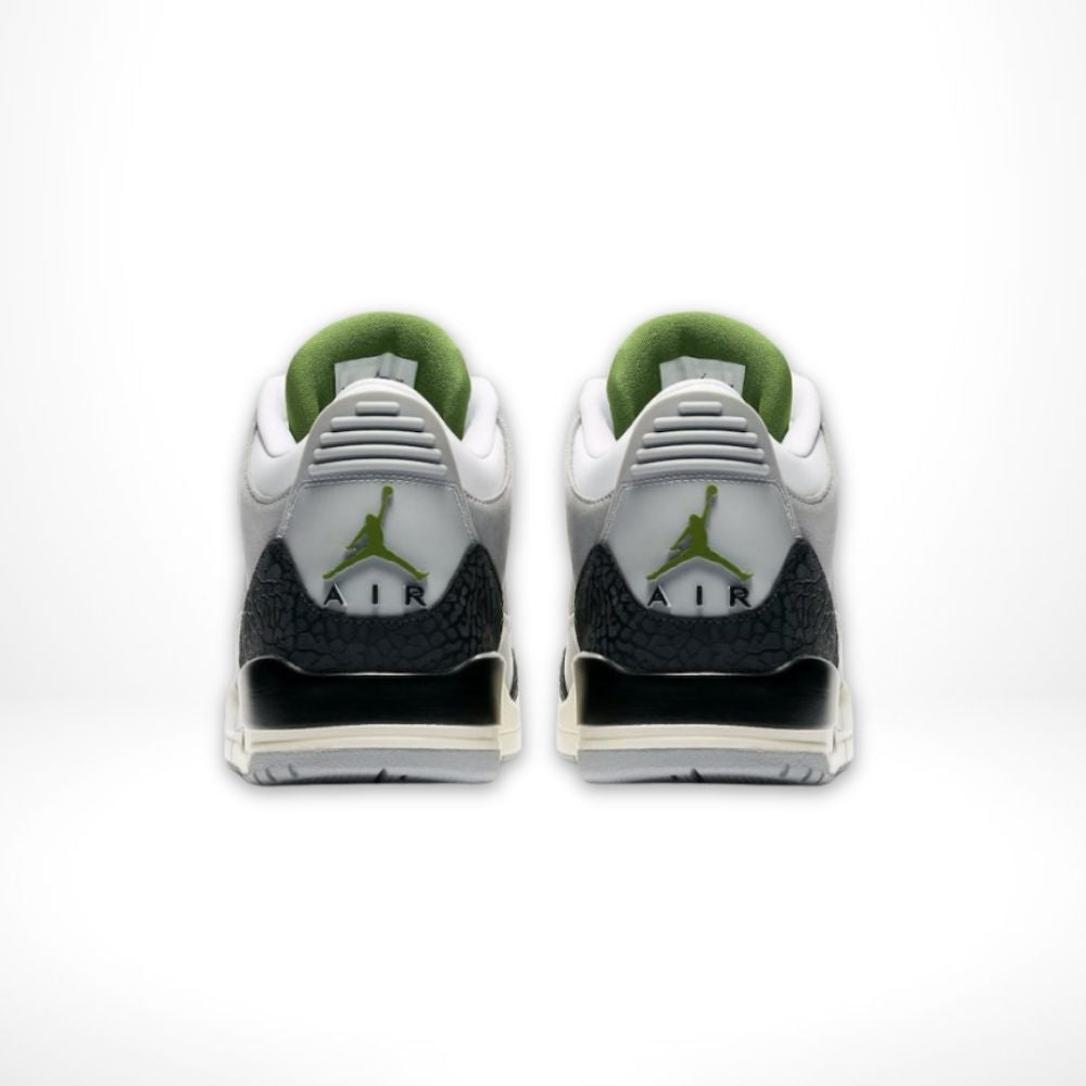 Air Jordan 3 Retro Chlorophyll Grey Black