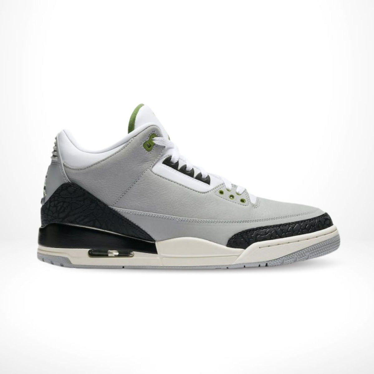 Air Jordan 3 Retro Chlorophyll Grey Black