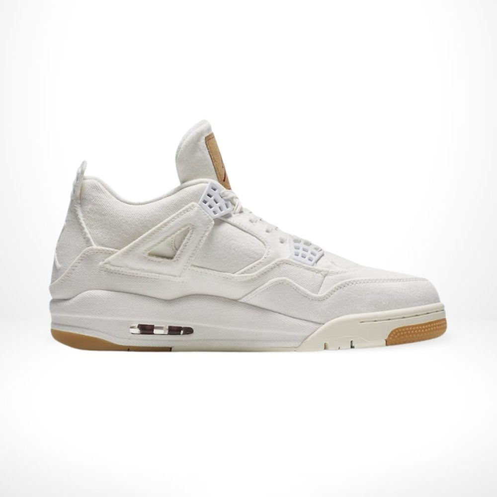 Air Jordan 4 Retro x Levis White Denim