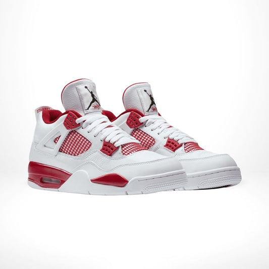 Air Jordan 4 Retro Alternate 89 White Red