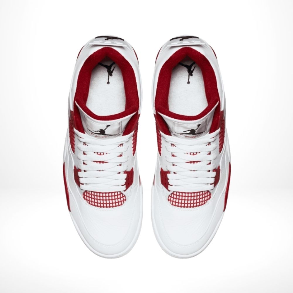 Air Jordan 4 Retro Alternate 89 White Red