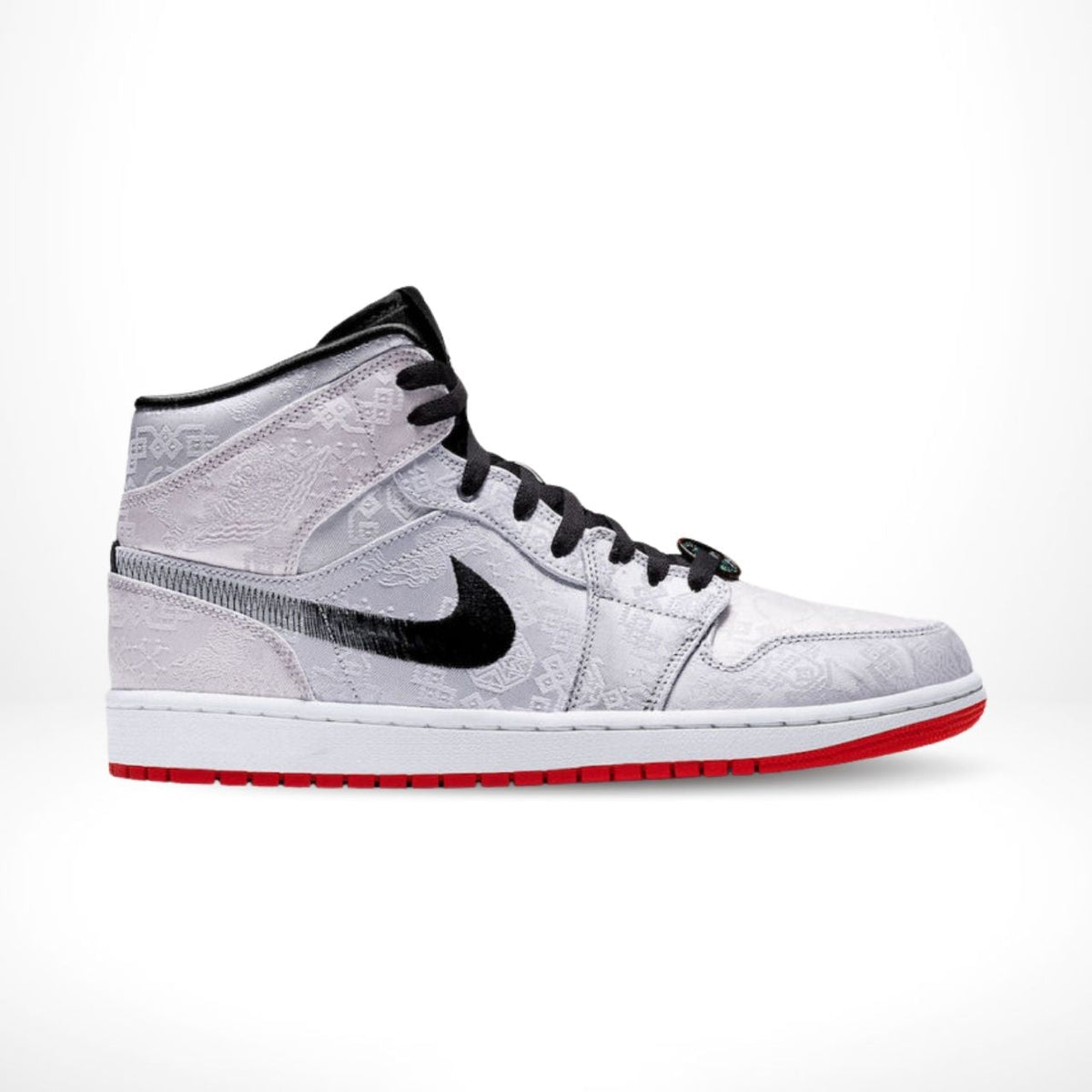 Air Jordan 1 Mid x Clot Fearless Grey