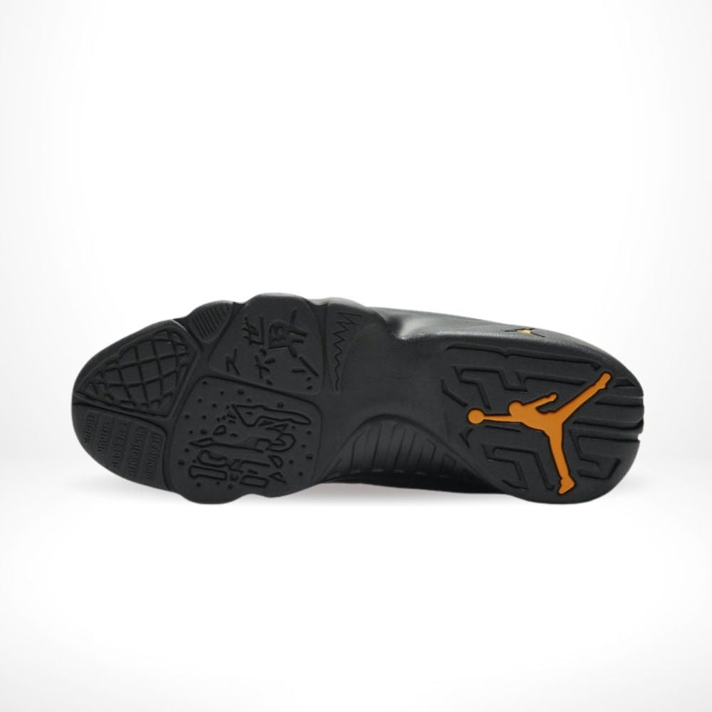 Air Jordan 9 Retro Dark Charcoal University Gold