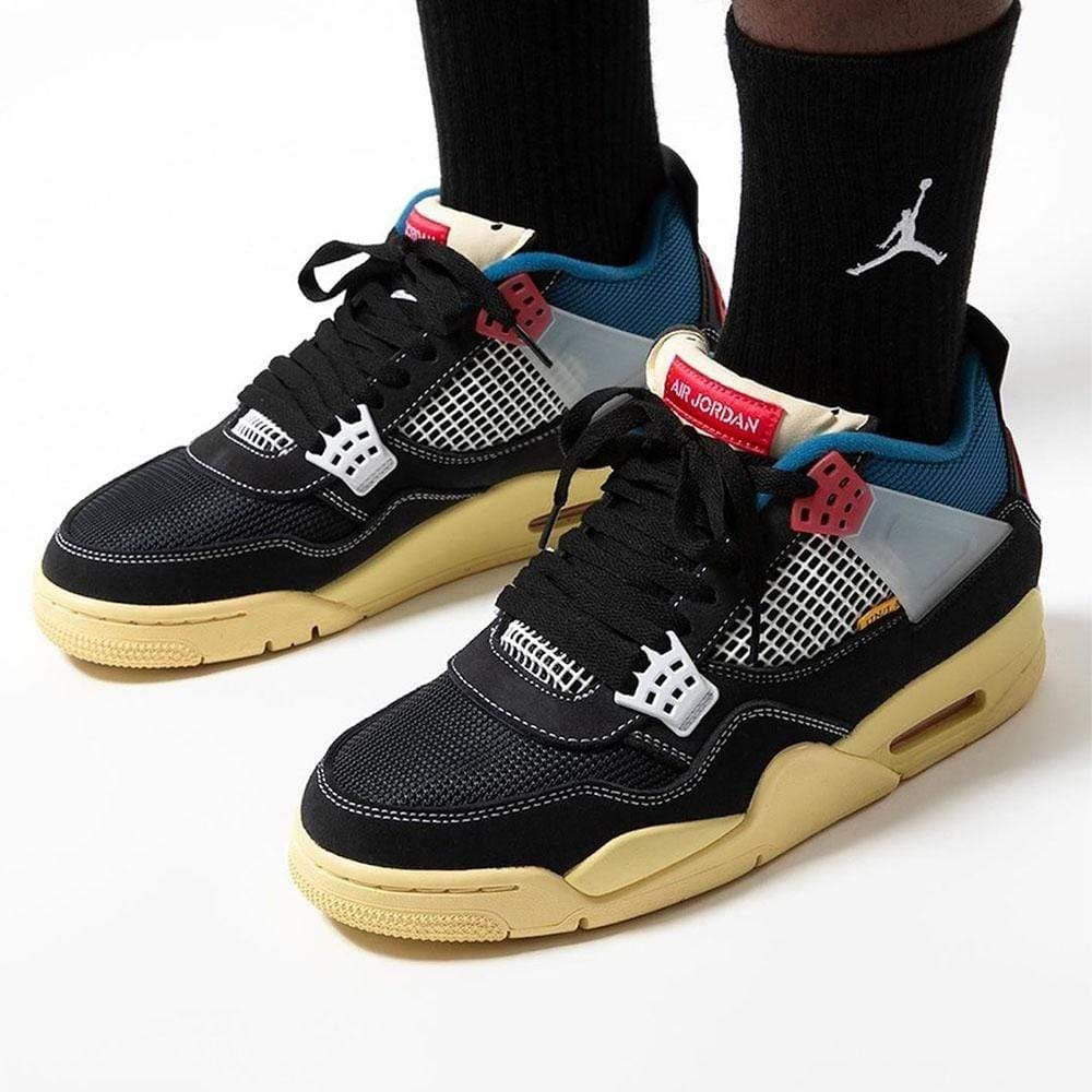 Air Jordan 4 Retro x Nike Union LA Off Noir