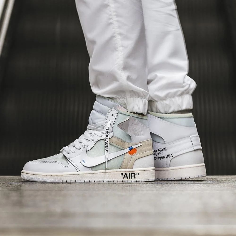 Air Jordan 1 Retro High OG x Off-White Euro White