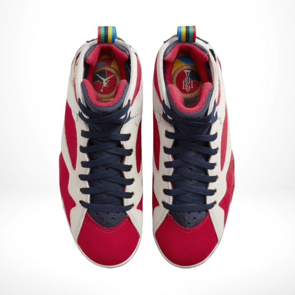 Air Jordan 7 Retro x Trophy Room New Sheriff in Town Red Beige