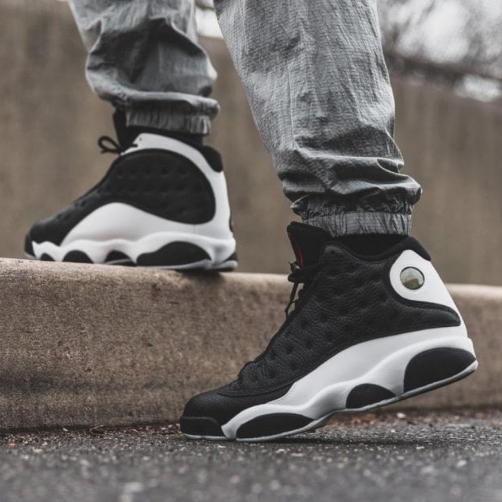 Air Jordan 13 Retro Reverse He Got Game Black White