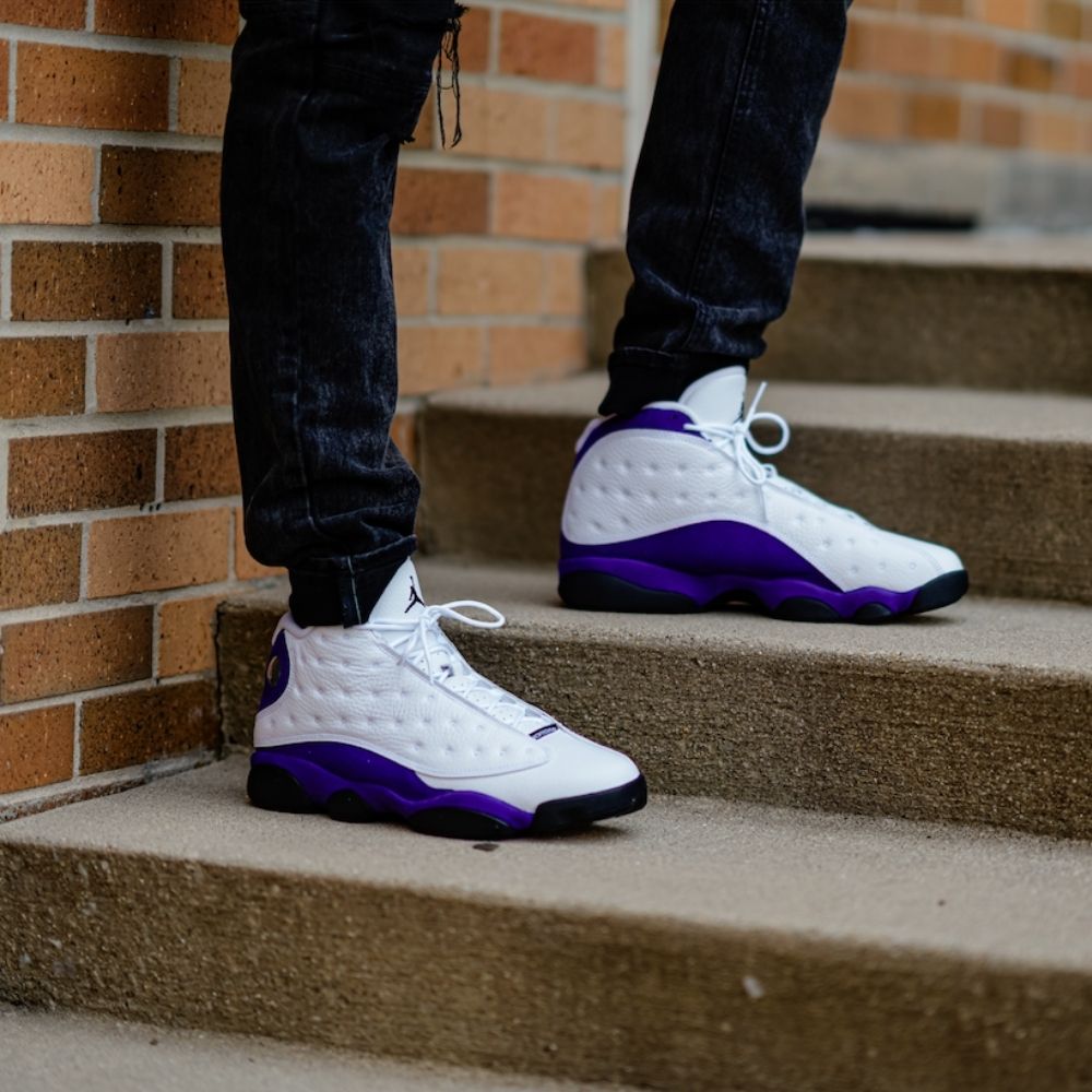 Air Jordan 13 Retro Lakers Court Purple
