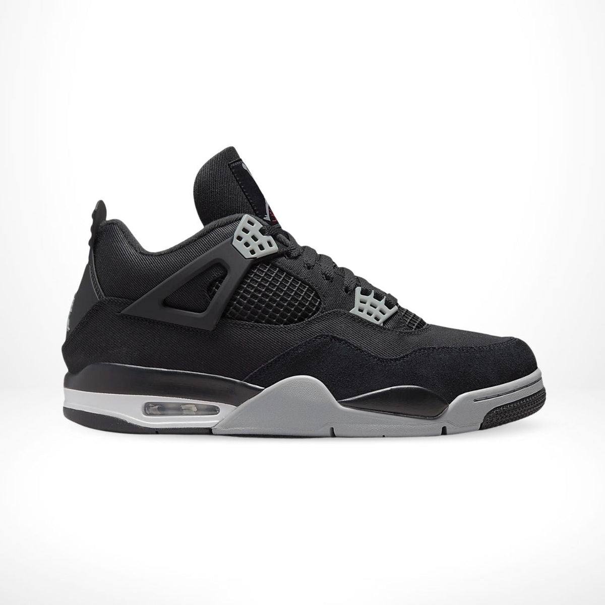 Air Jordan 4 Retro SE Black Canvas Light Steel
