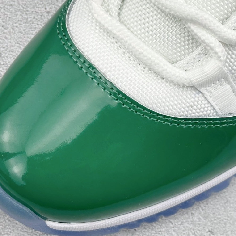 Air Jordan 11 Retro High White And Green