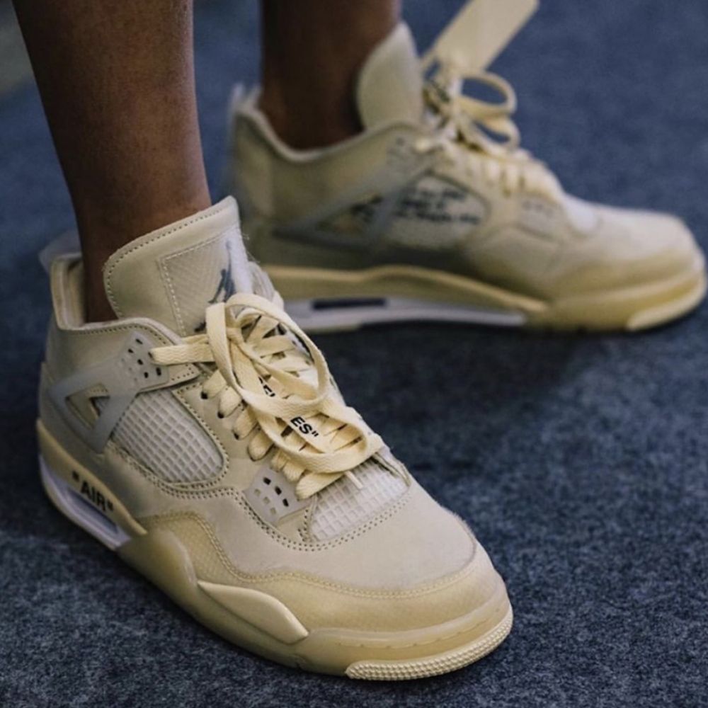 Air Jordan 4 Retro SP x Off-White Sail