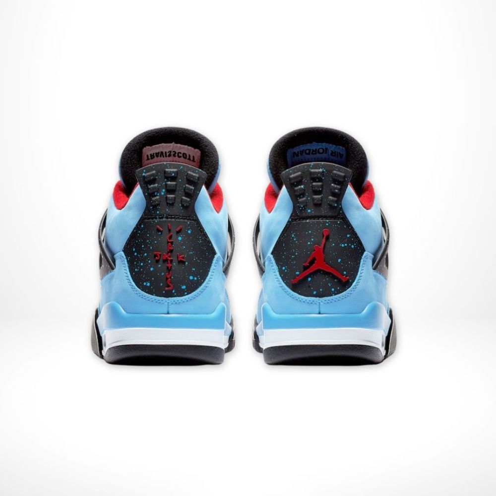 Air Jordan 4 Retro x Travis Scott Cactus Jack University Blue