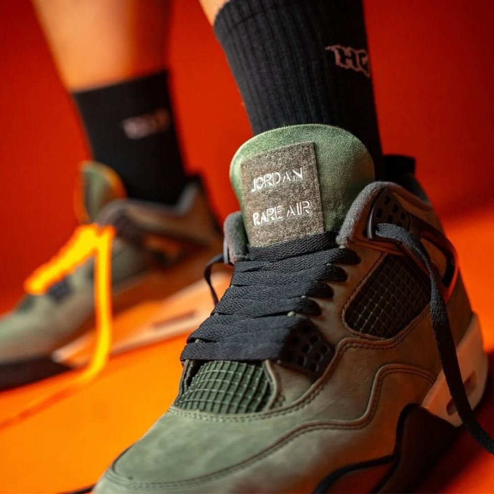 Air Jordan 4 x Undefeated OG Deep Green 2025