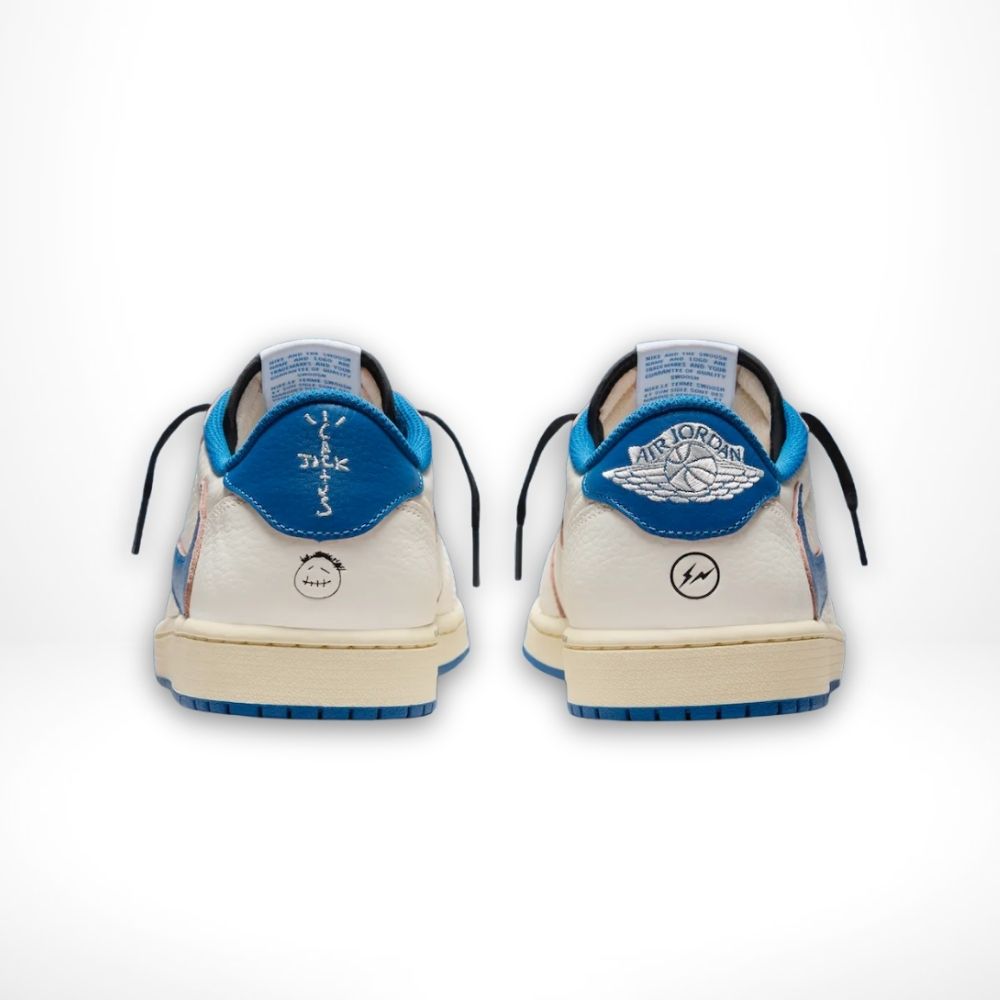 Air Jordan 1 Low OG x Travis Scott x Fragment Military Blue