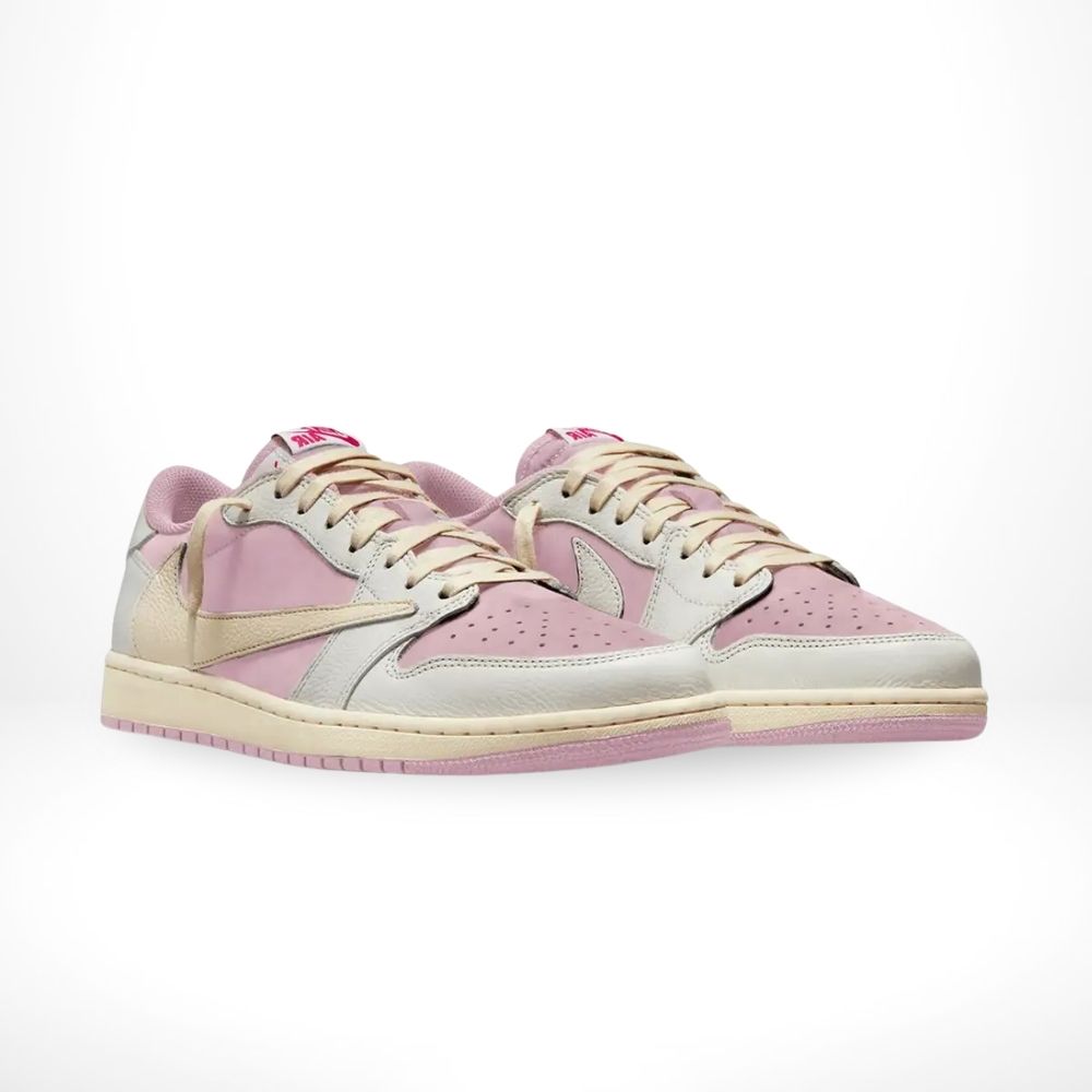 Air Jordan 1 Retro Low OG SP x Travis Scott Sail Shy Pink
