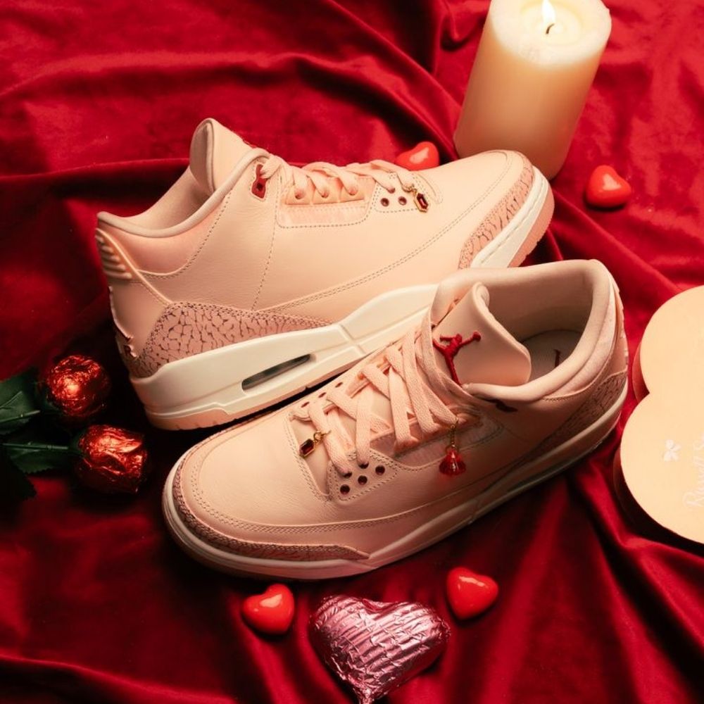 Air Jordan 3 Valentine Day Pink