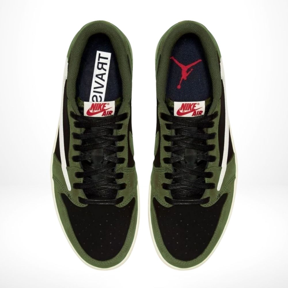 Air Jordan 1 OG Low x Travis Scott Black Olive