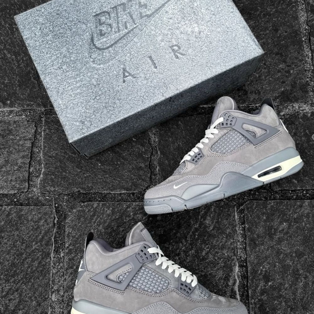 Air Jordan 4 X Nigel Sylvester Brick By Brick Grey