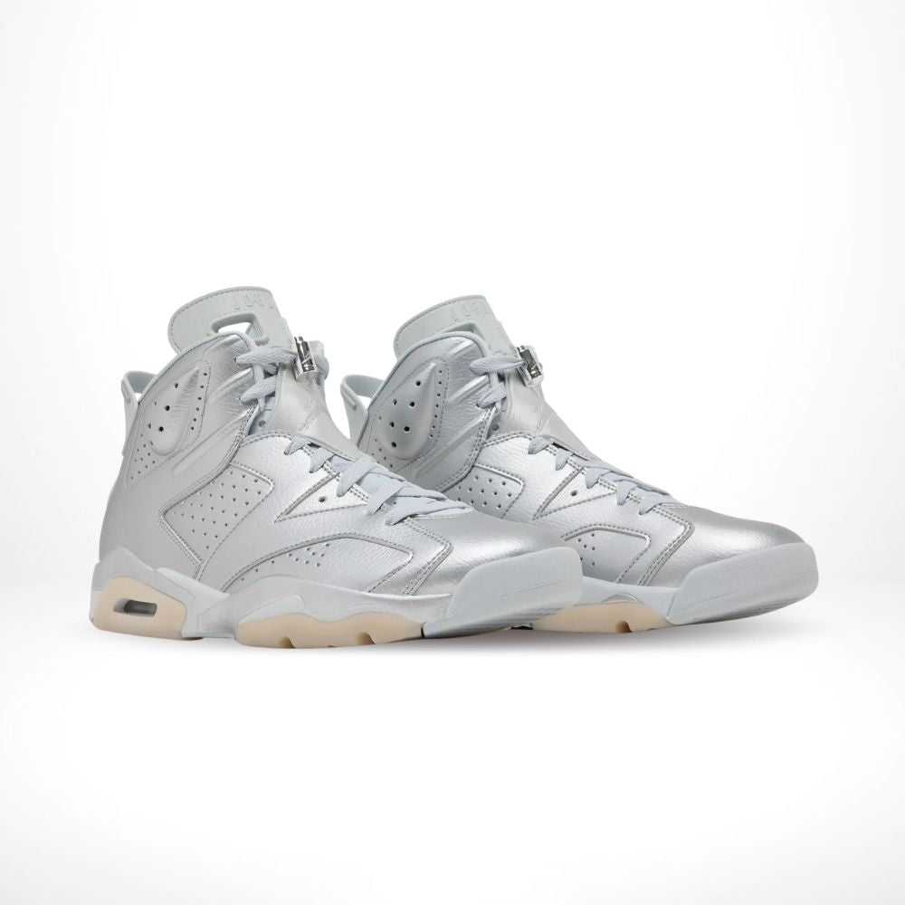 Air Jordan 6 Retro x Paris Saint Germain Silver