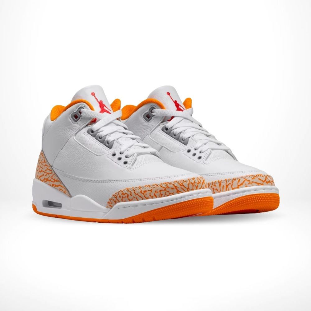 Air Jordan 3 Orange Citrus White
