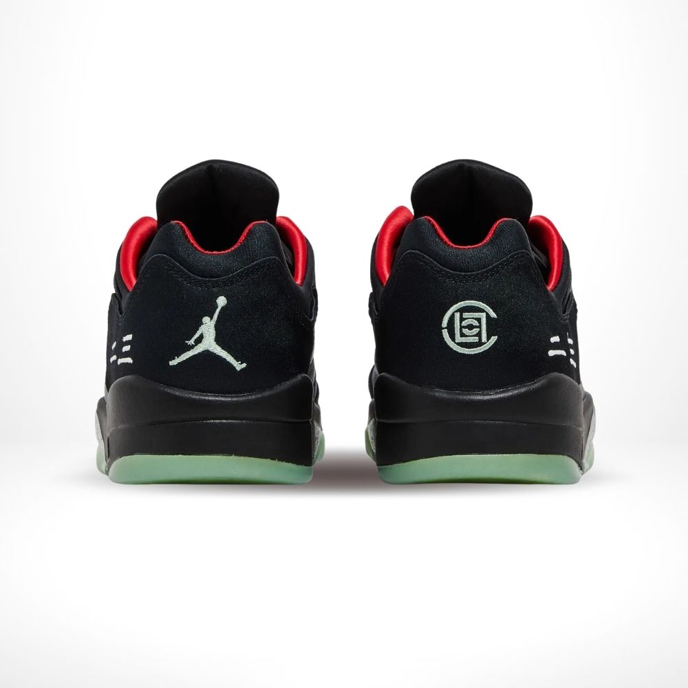 Air Jordan 5 Retro Low x CLOT Jade Black