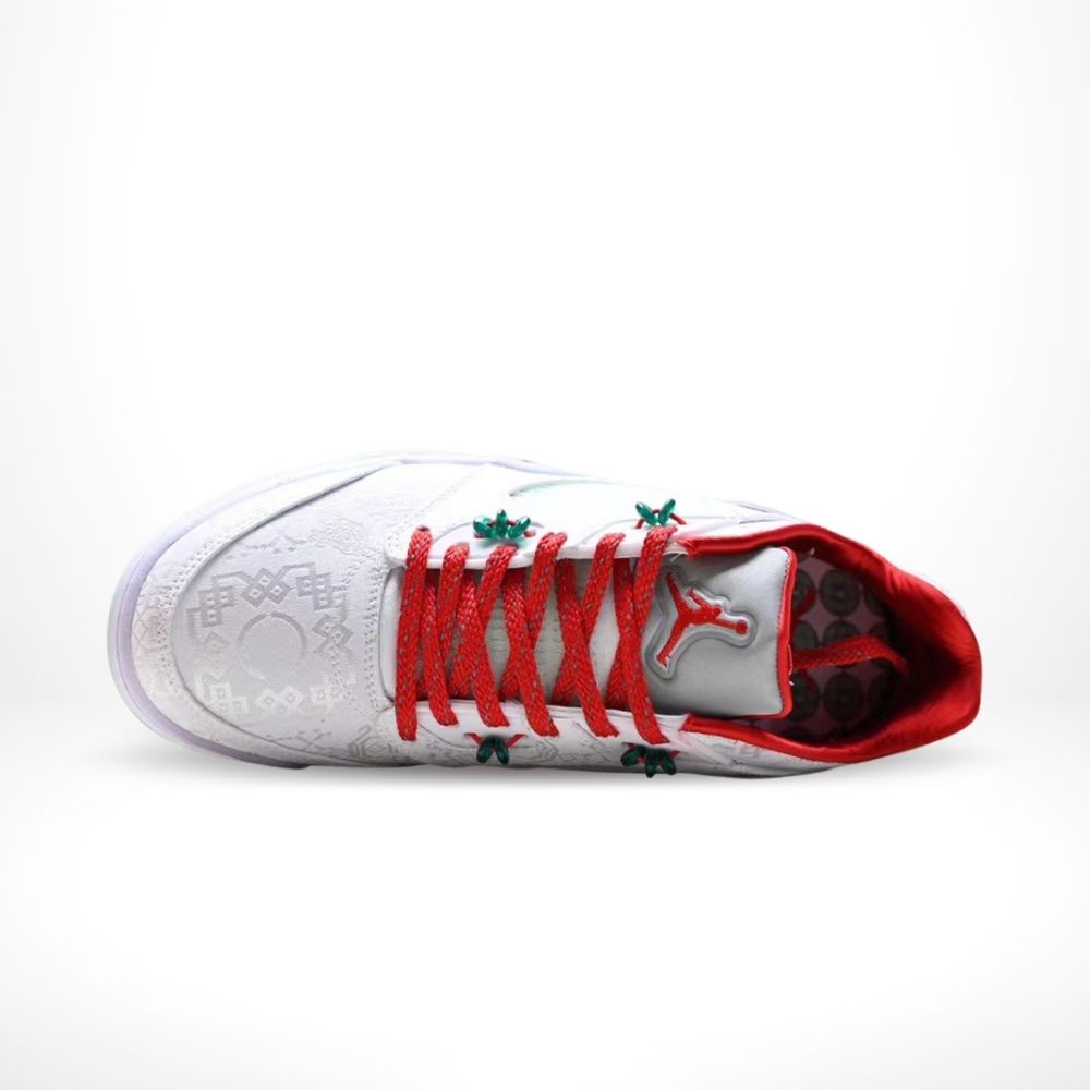 Air Jordan 5 Retro Low x CLOT White Silk 20th Anniversary