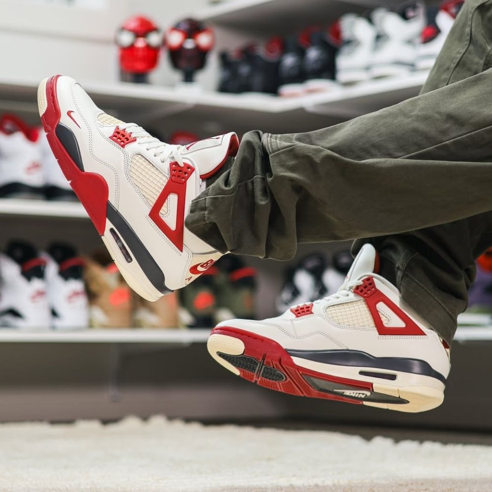 Air Jordan 4 Retro X Nigel Sylvester Brick After Brick