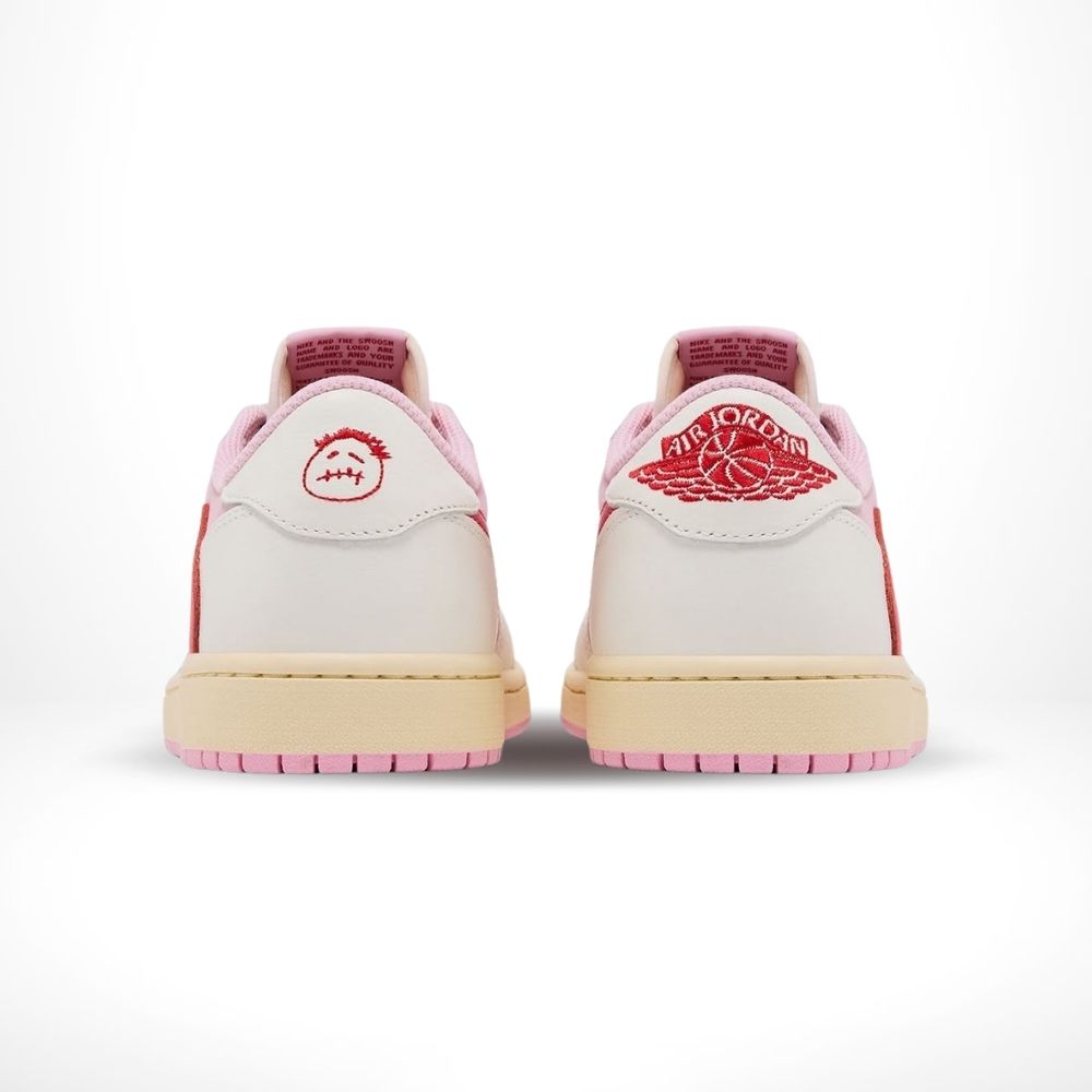 Air Jordan 1 Retro Low OG x Travis Scott Sail Tropical Pink