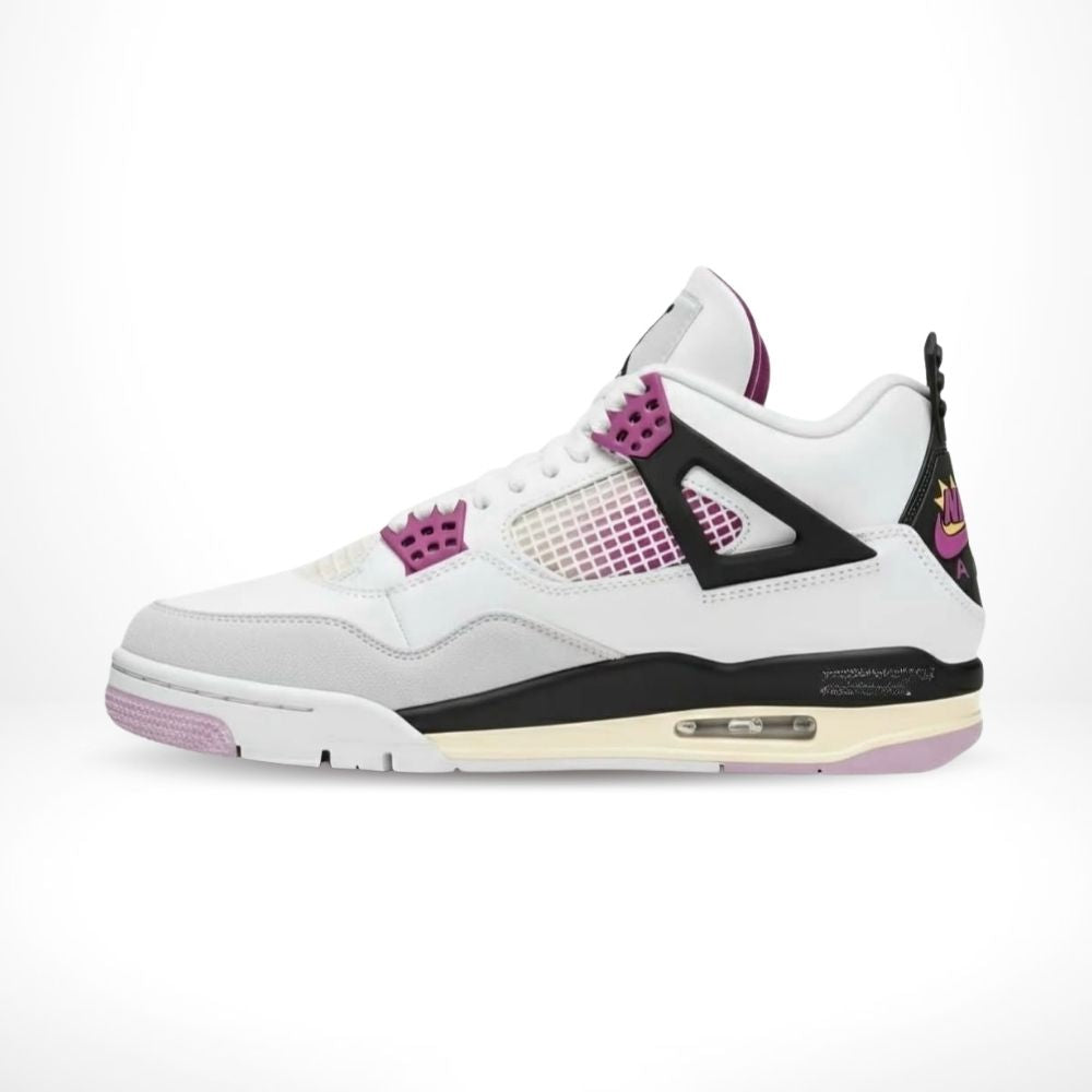 Air Jordan 4 Comic White Pink Custom
