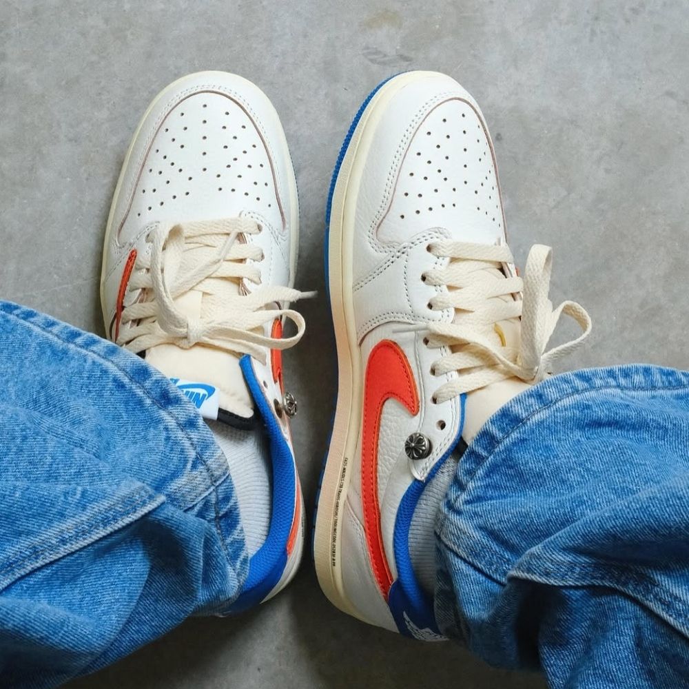 Air Jordan 1 Low x Travis Scott x Chrome Hearts Knicks