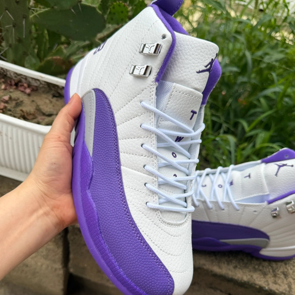 Air Jordan 12 Twist Purple White