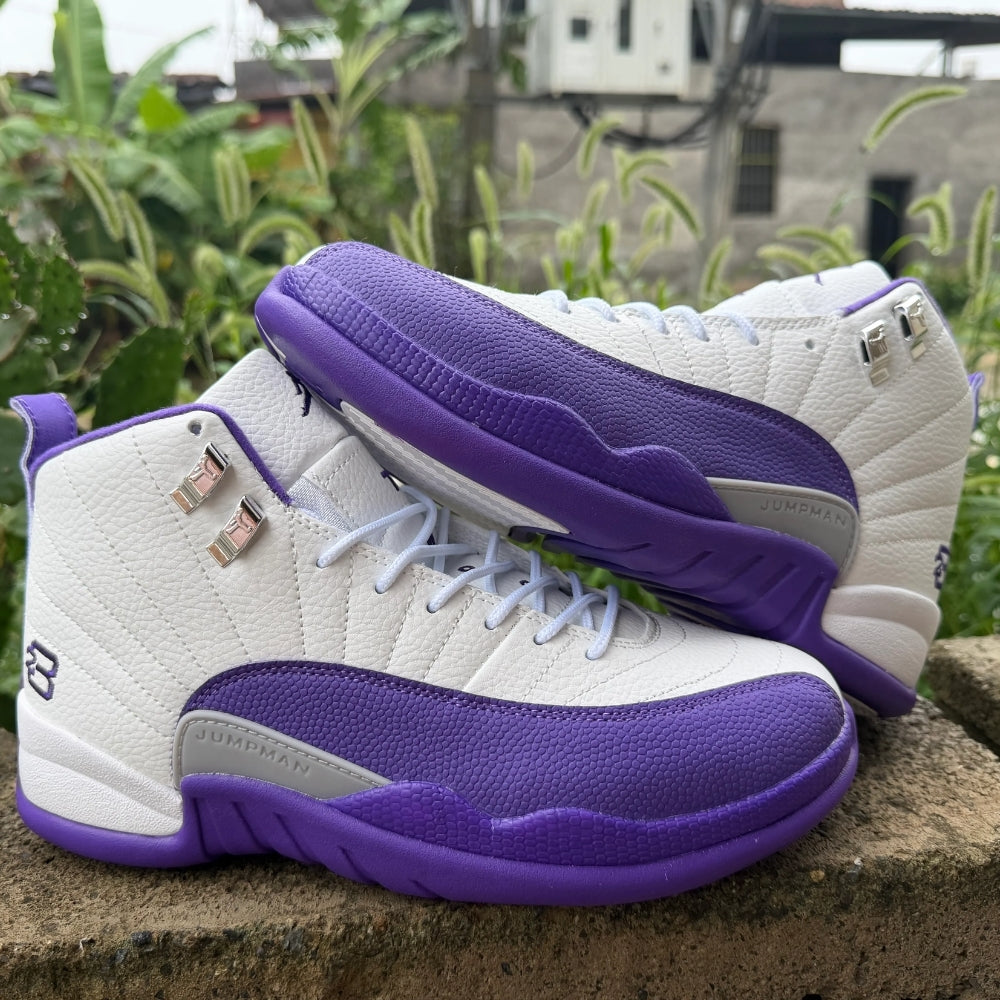 Air Jordan 12 Twist Purple White