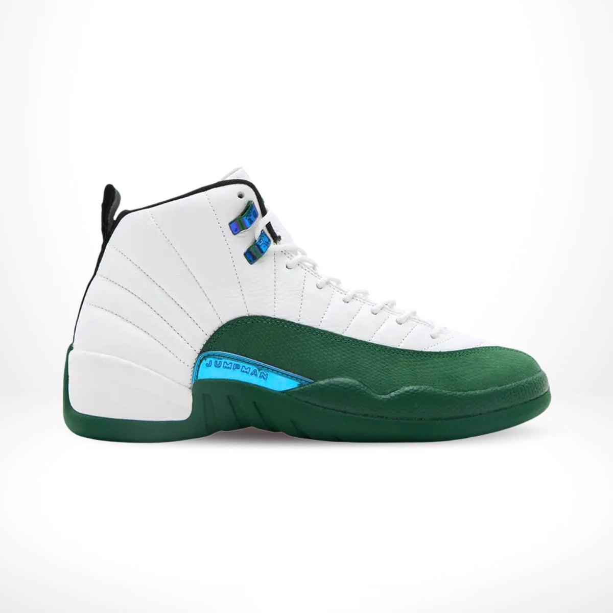 Air Jordan 12 Bucks White Green