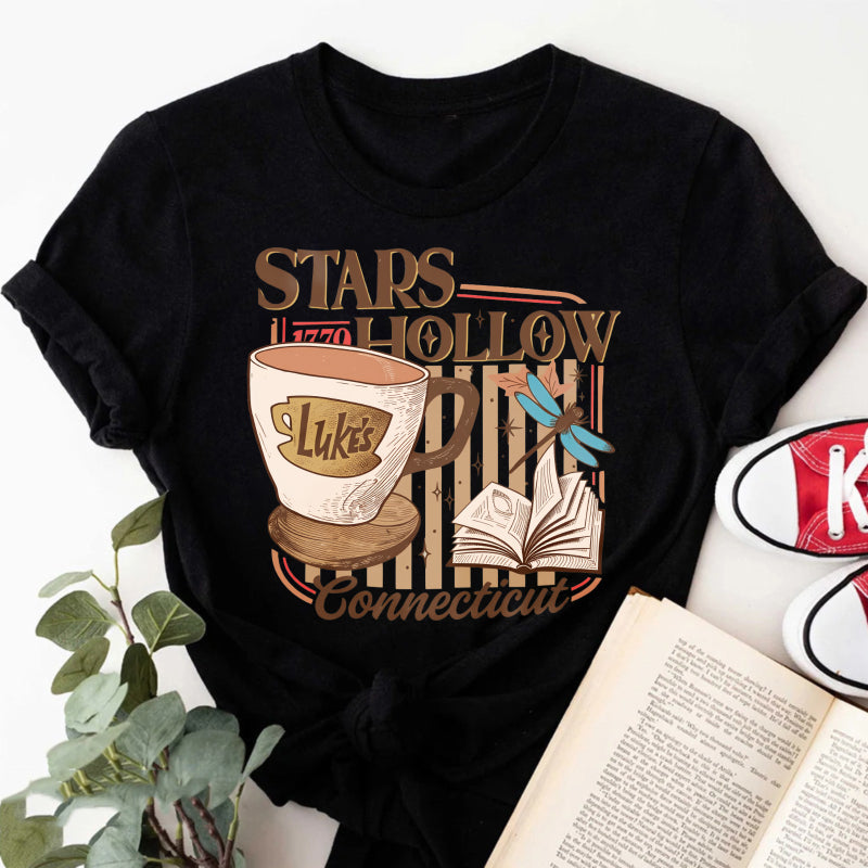 Wardrobecart Stars Hollow Luke's Diner Book Dragonfly Connecticut Unisex Classic T-shirt
