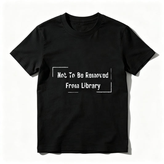 Wardrobecart Not To Be Removed From Library Unisex Classic T-shirt