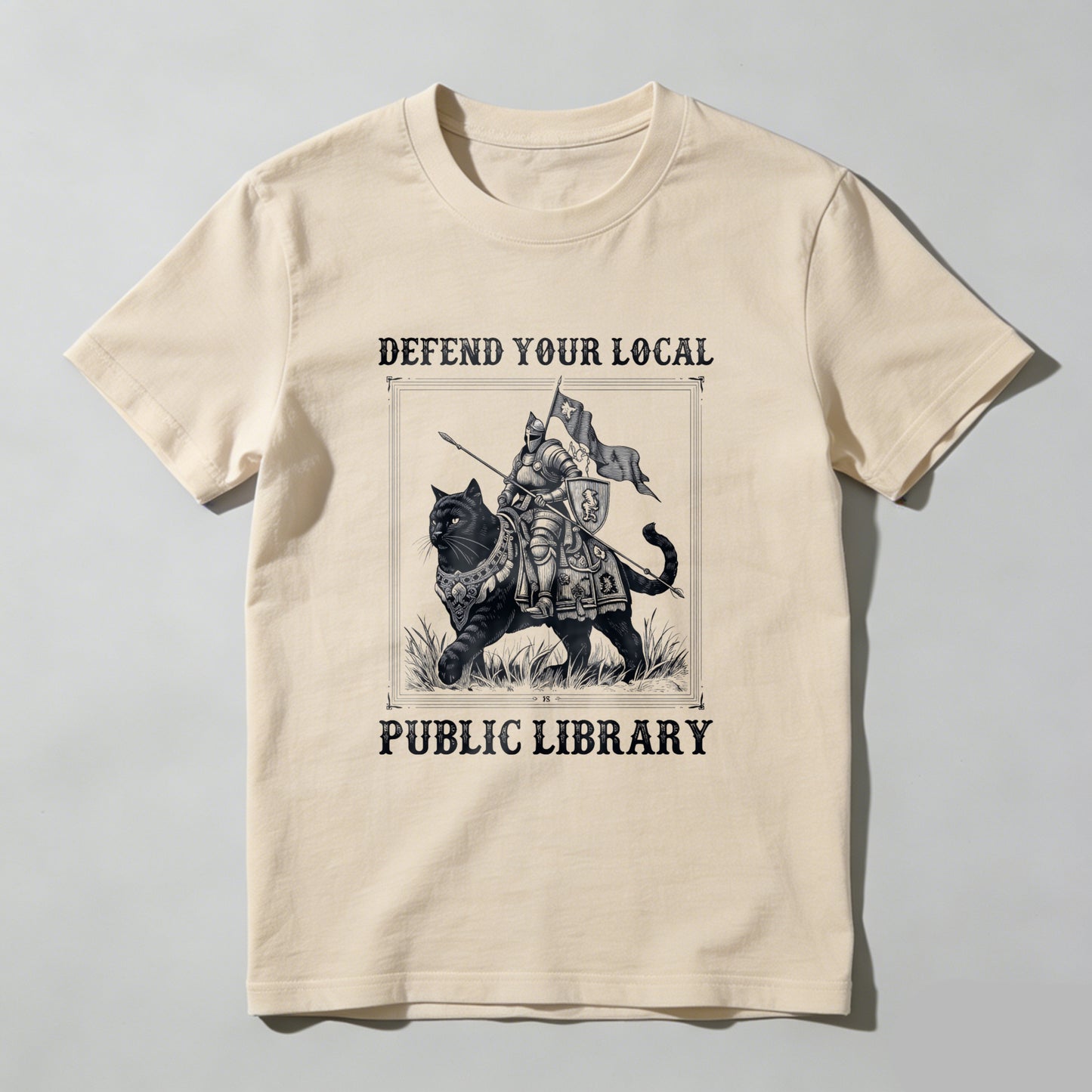 Wardrobecart Defend Your Local Public Library Unisex Classic T-shirt