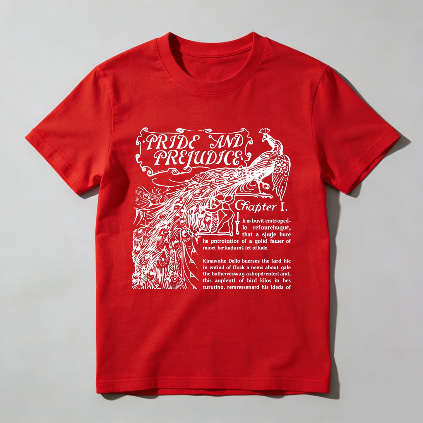 Wardrobecart Pride And Prejudice Chapter One Design Unisex Classic T-shirt