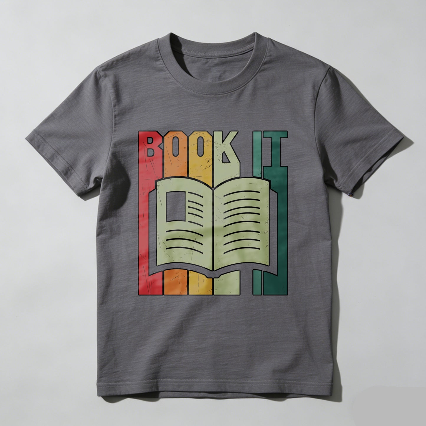 Wardrobecart Book It With Open Book Design Unisex Classic T-shirt