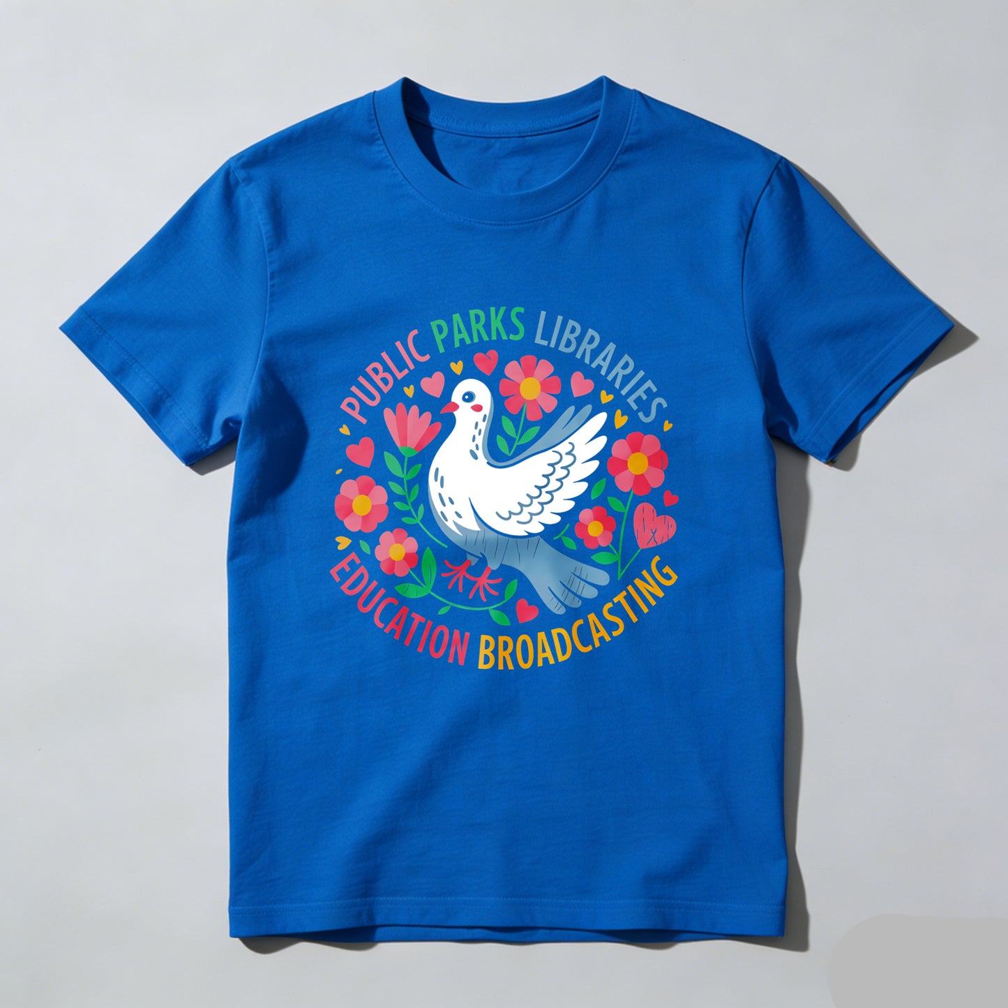 Wardrobecart Public Parks Libraries Education Broadcasting Unisex Classic T-shirt