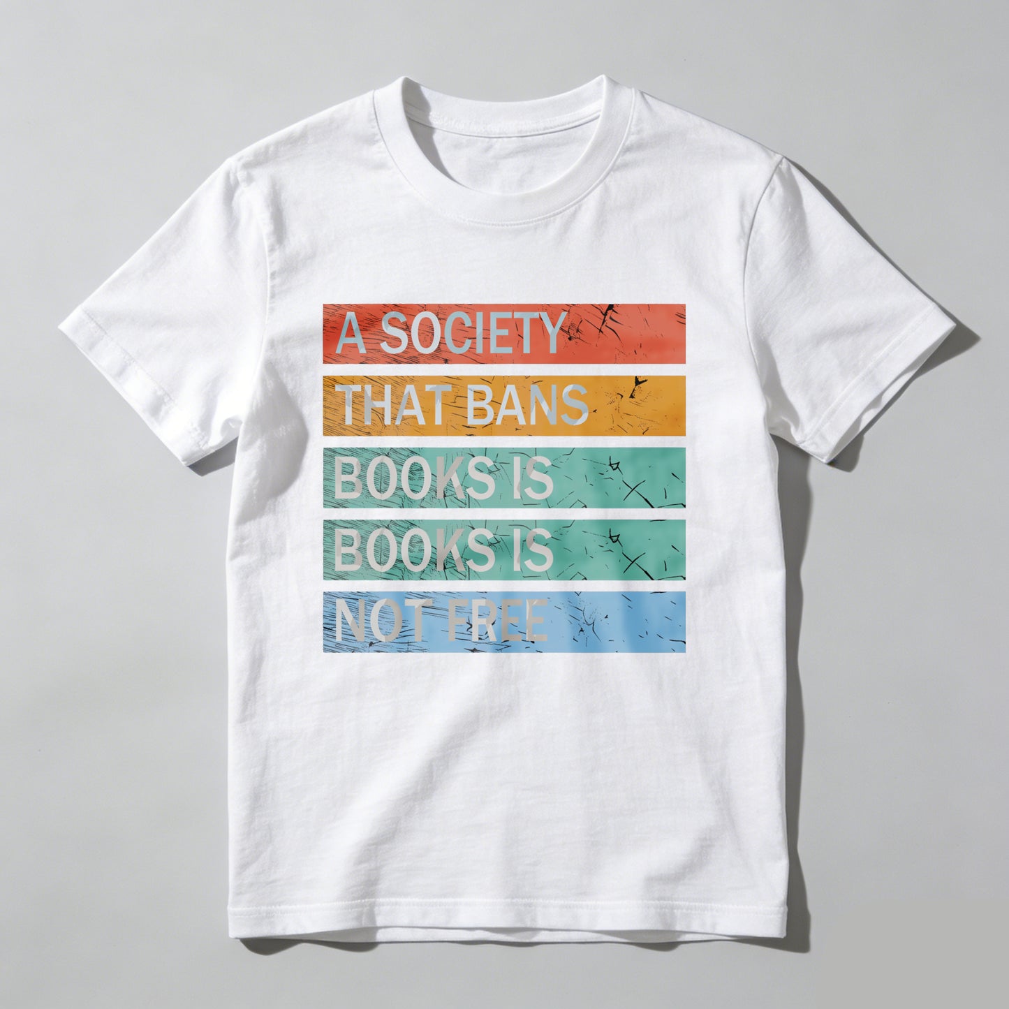 Wardrobecart A Society That Bans Books Is Not Free Unisex Classic T-shirt