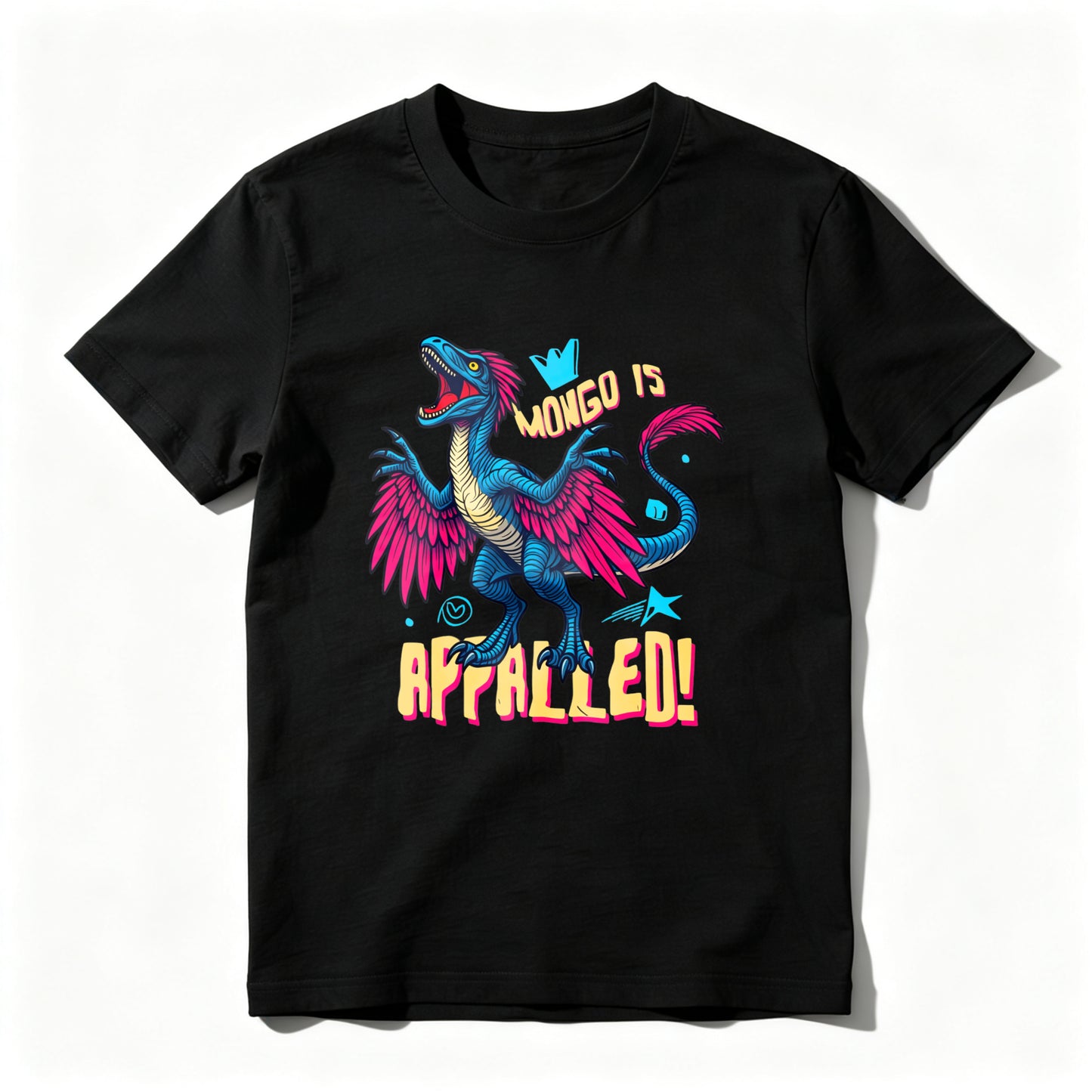 Wardrobecart Mongo Is Appalled Dragon Design Unisex Classic T-shirt
