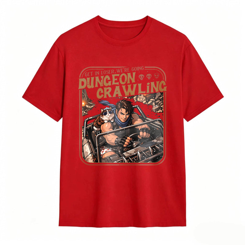 Dungeon Crawling Funny Gamer Fantasy Tee