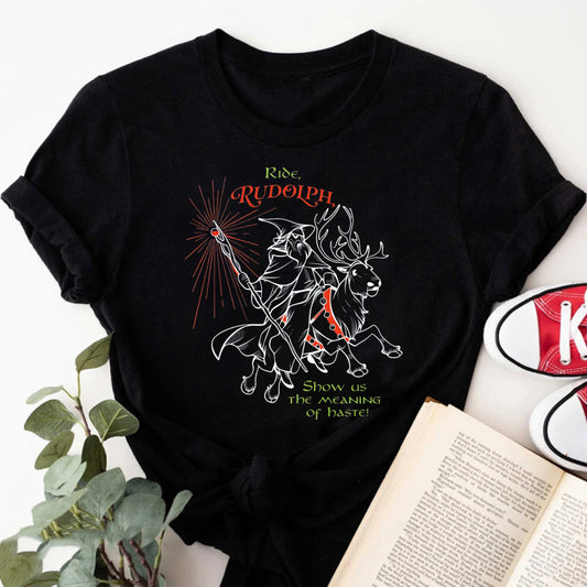 Wardrobecart Ride Rudolph Show Us The Meaning Of Taste Unisex Classic T-shirt