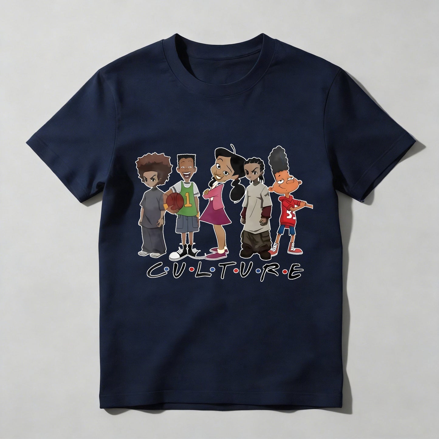 Cartoon Characters Culture T-shirt