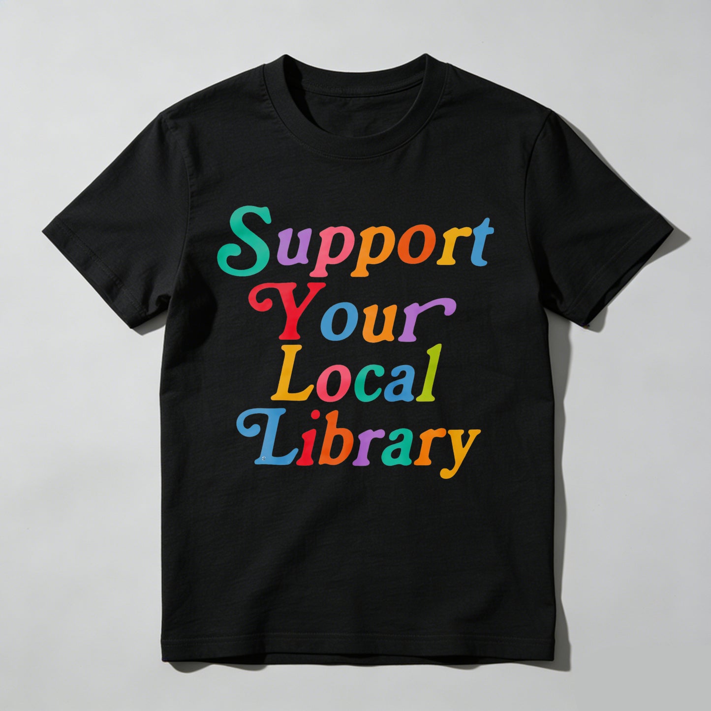 Wardrobecart Support Your Local Library Unisex Classic T-shirt