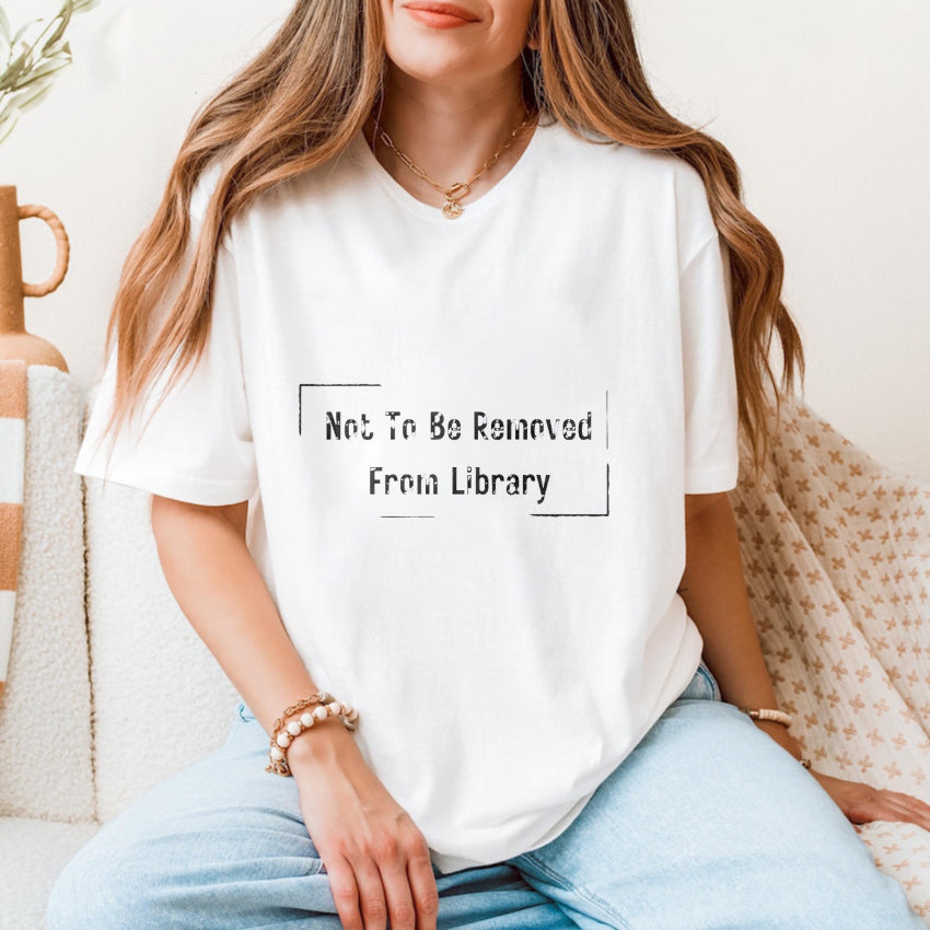 Wardrobecart Not To Be Removed From Library Unisex Classic T-shirt
