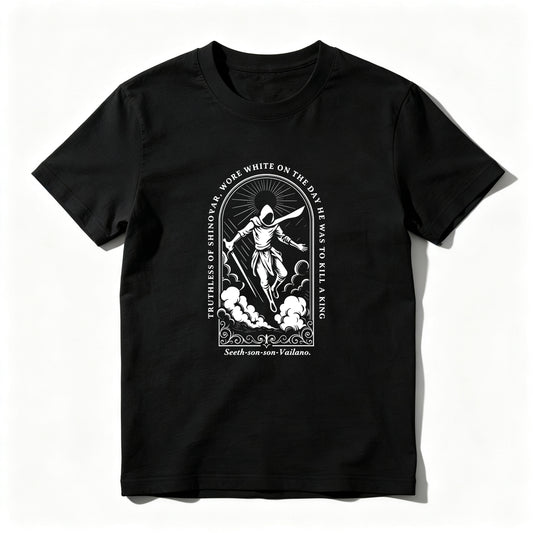 Wardrobecart Truthless Of Shinobi More White On The Day He Was To Kill A King Unisex Classic T-shirt
